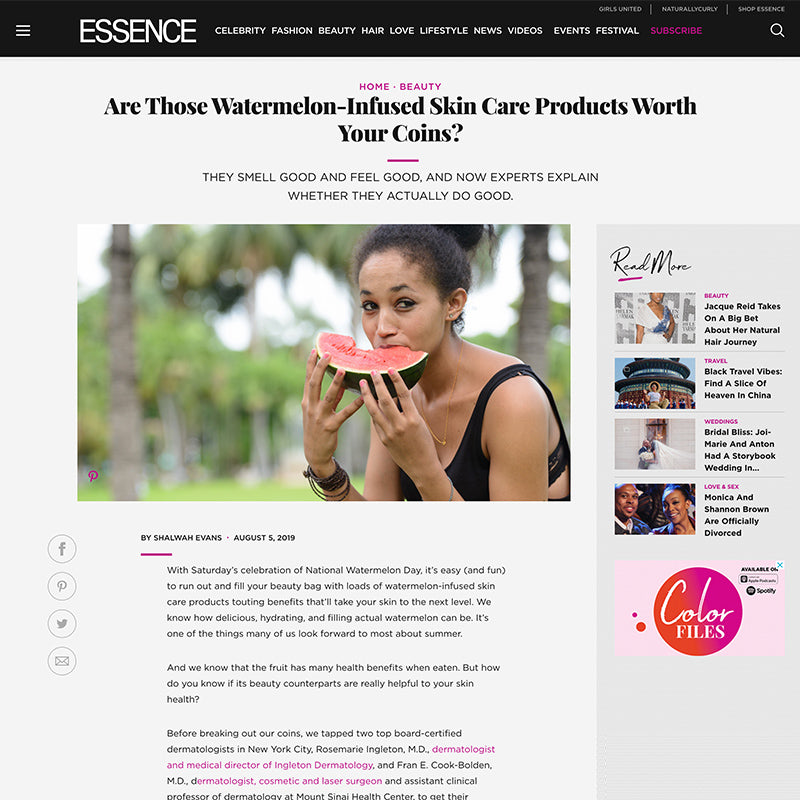 Essence: Are Those Watermelon-Infused Skin Care Products Worth Your Coins?