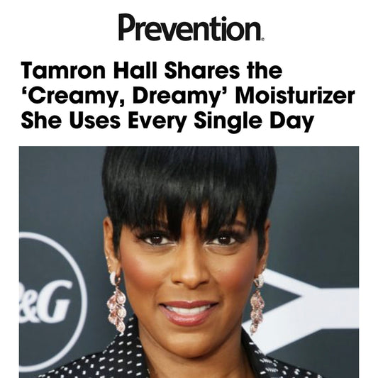 Prevention: Tamron Hall Shares the ‘Creamy, Dreamy’ Moisturizer She Uses Every Single Day