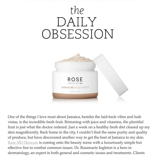 The Daily Obsession: Rose MD Skincare