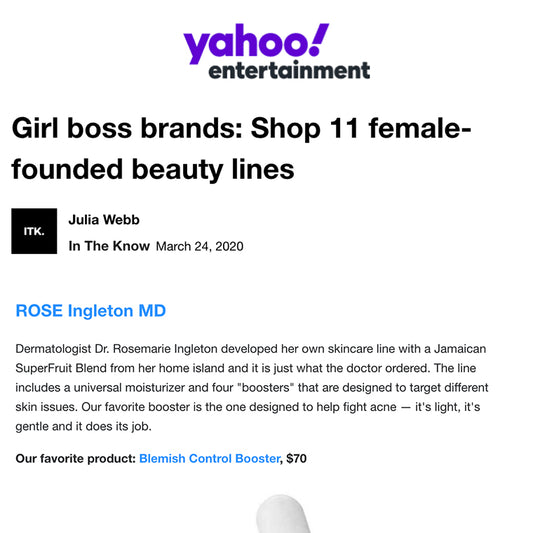 Yahoo: Girl boss brands: Shop 11 female-founded beauty lines