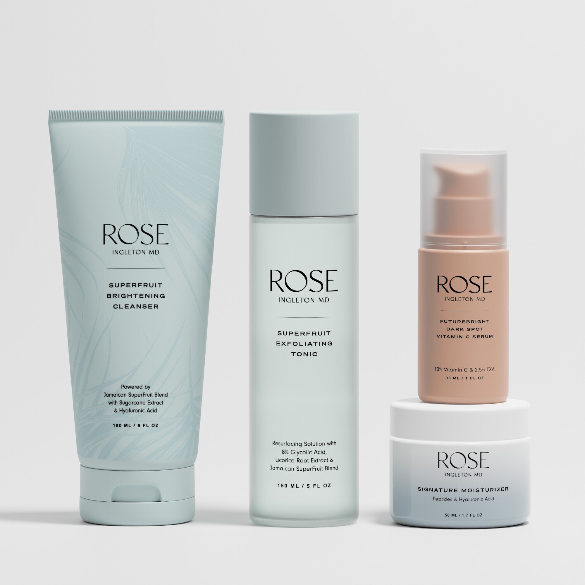 Even Tone 4-Step Regimen ($239 Value) – ROSE Ingleton MD