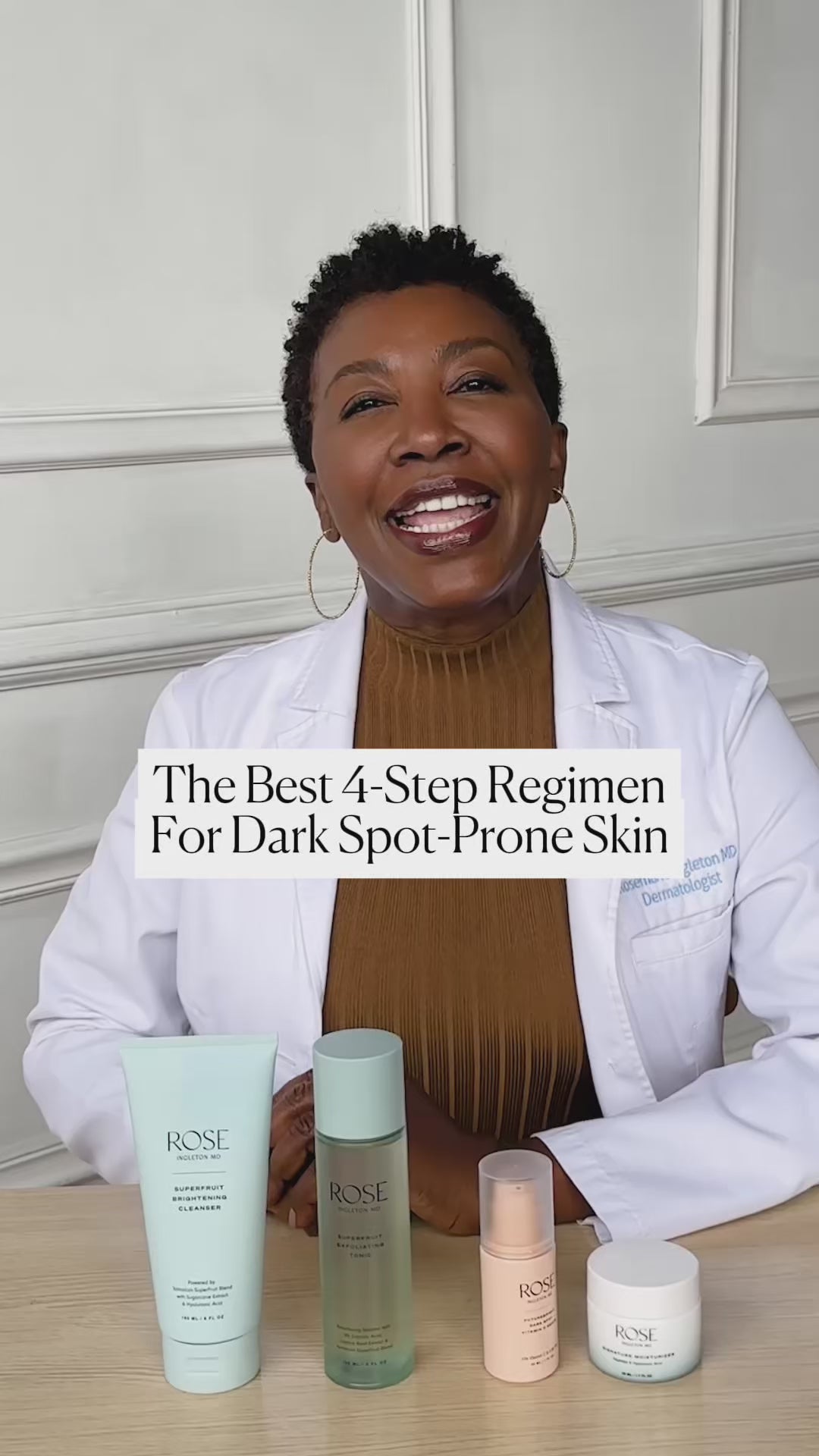 Even Tone 4-Step Regimen ($239 Value) – ROSE Ingleton MD